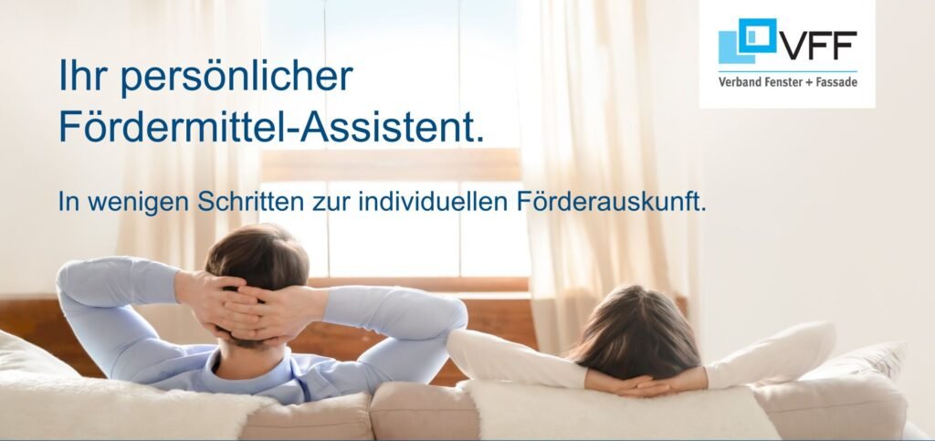 Fördermittel Assistent Fenster