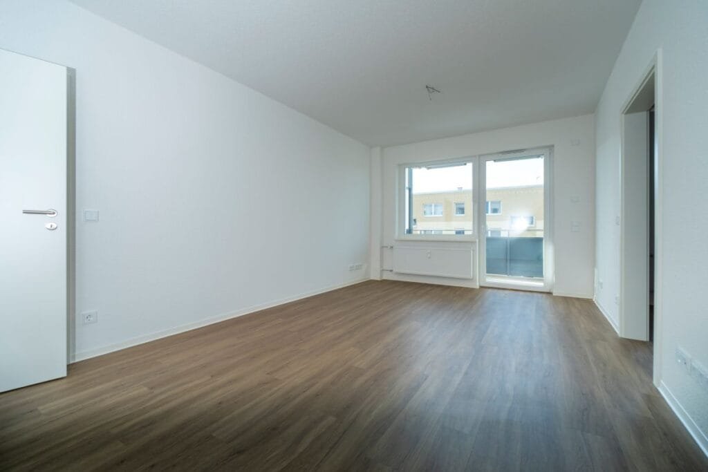 Unmöblierte frisch sanierte Wohnung