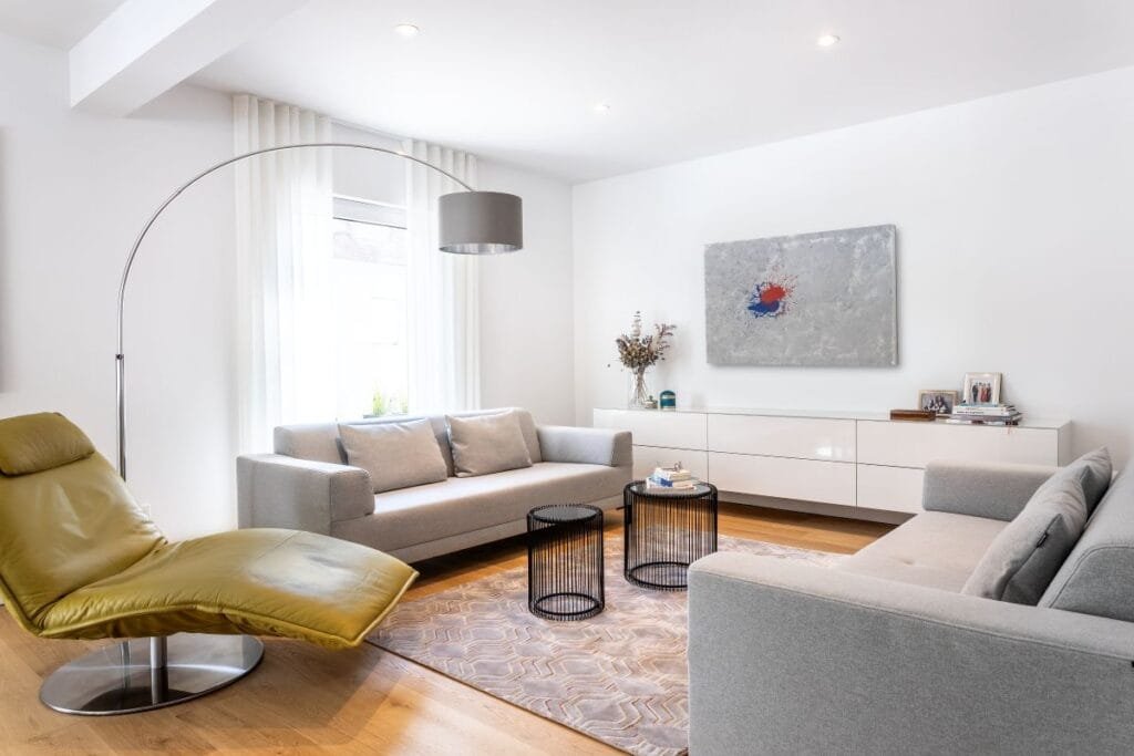 Schwörer Kundenhaus Nowak Wohnzimmer