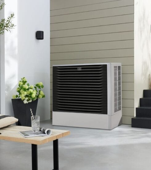 Remko Wärmepumpe Terrasse