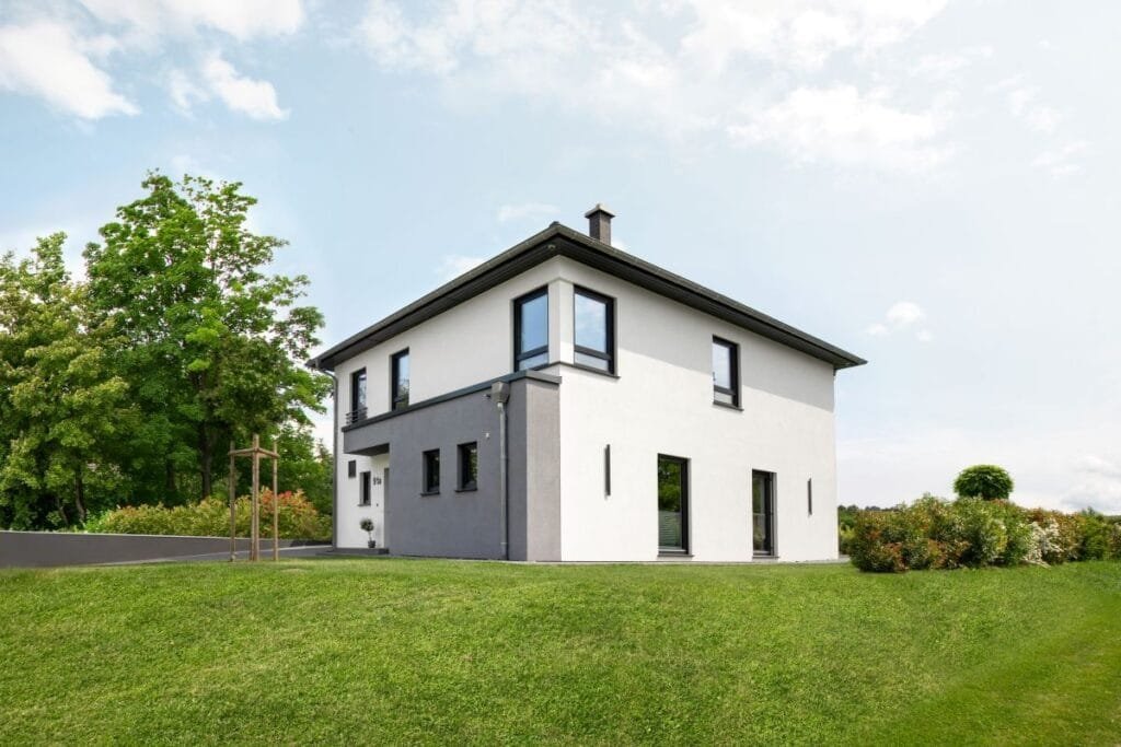 Tendo Fingerhut Haus außen Garten