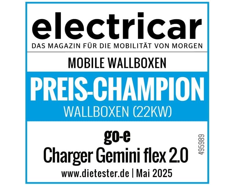 Testsiegel Wallbox go-e