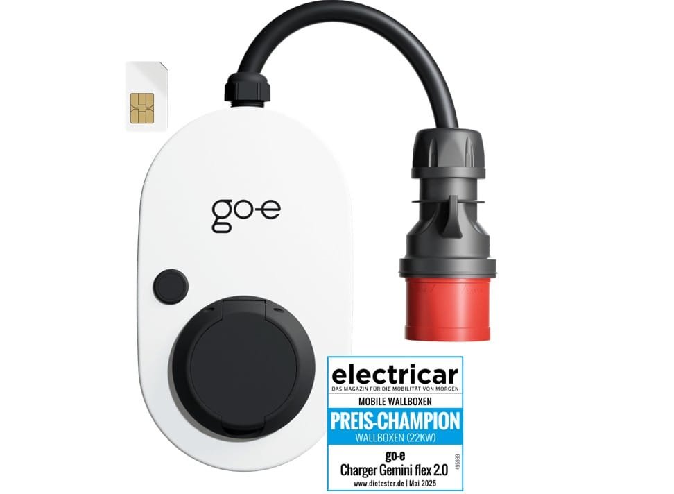Wallbox go-e Charger mit Siegel