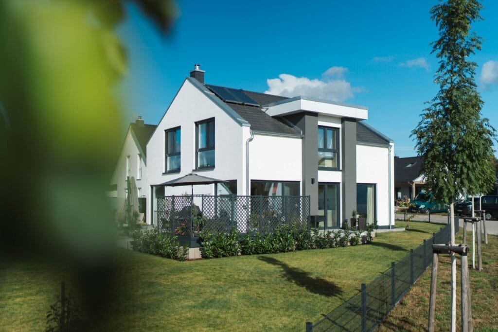 Arge Haus Gartenansicht