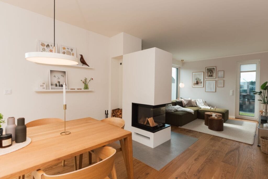 Arge Haus Wohn-Ess-Kochbereich