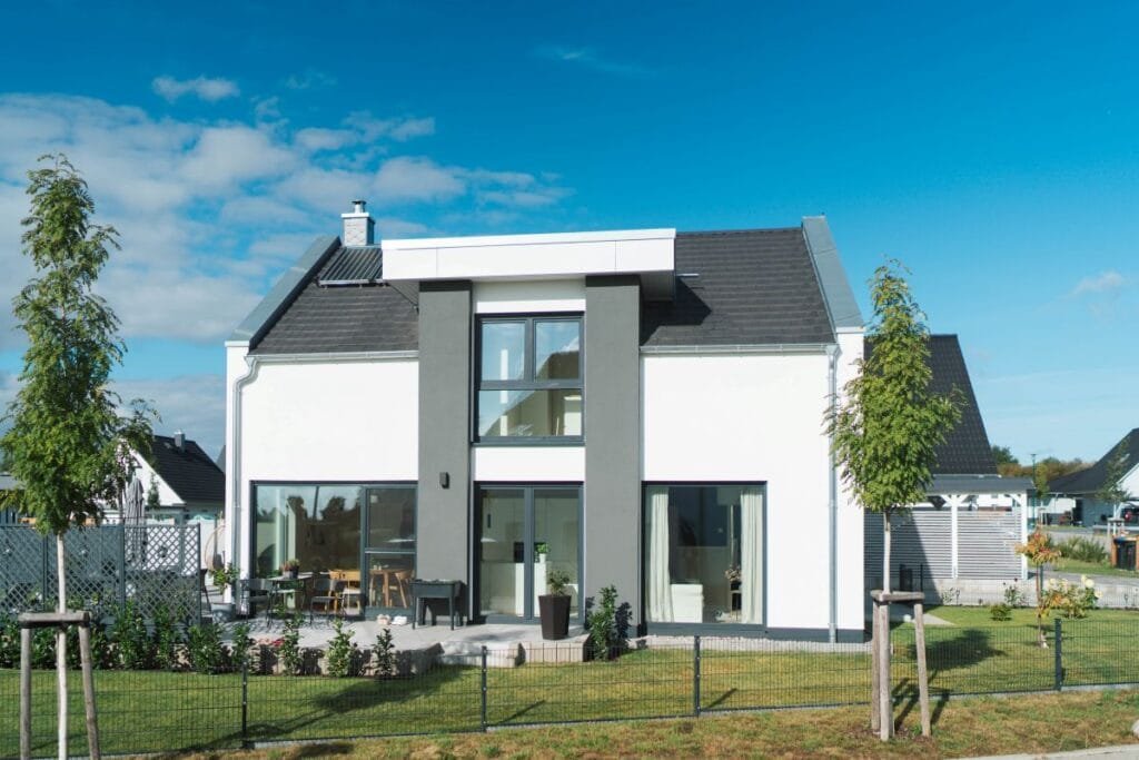 Haus Taylor Außenansicht Garten