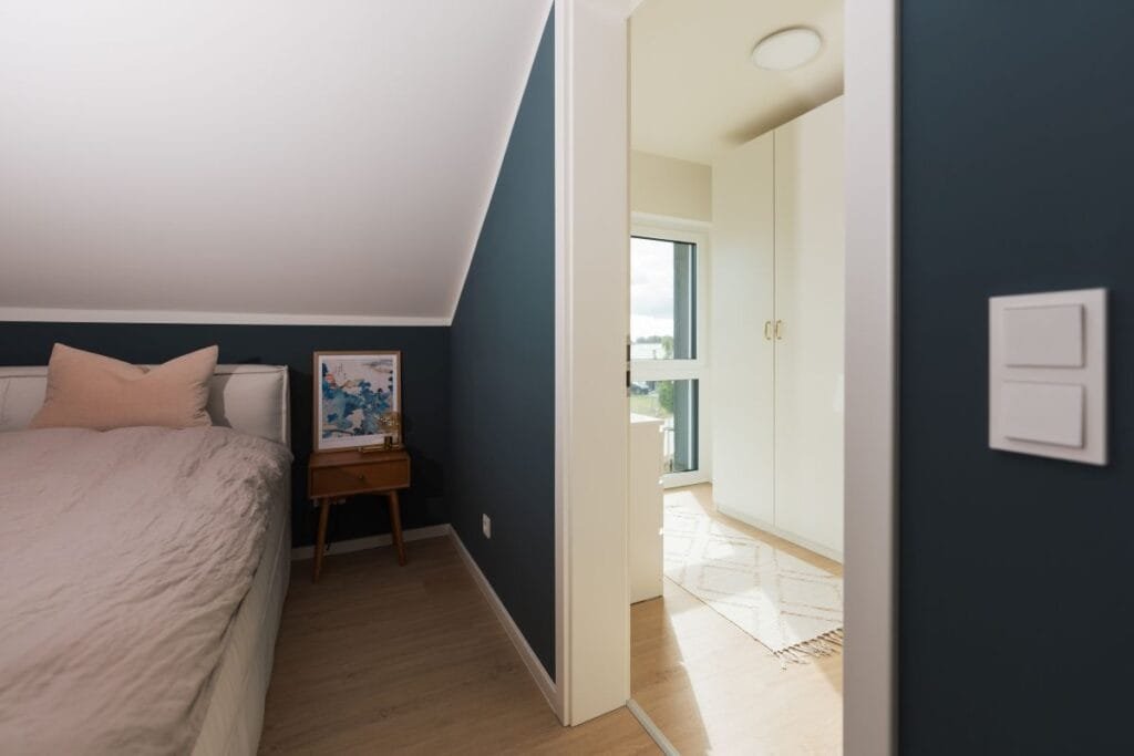 Schlafzimmer und Ankleide Arge Haus