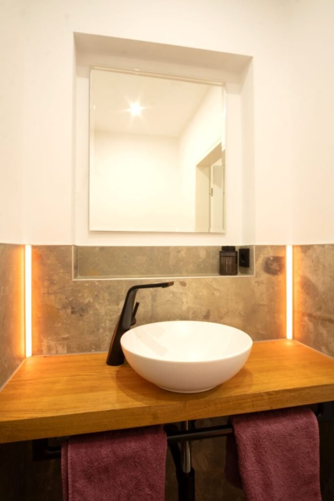 Gäste WC im sanierten Einfamilienhaus Schlüter