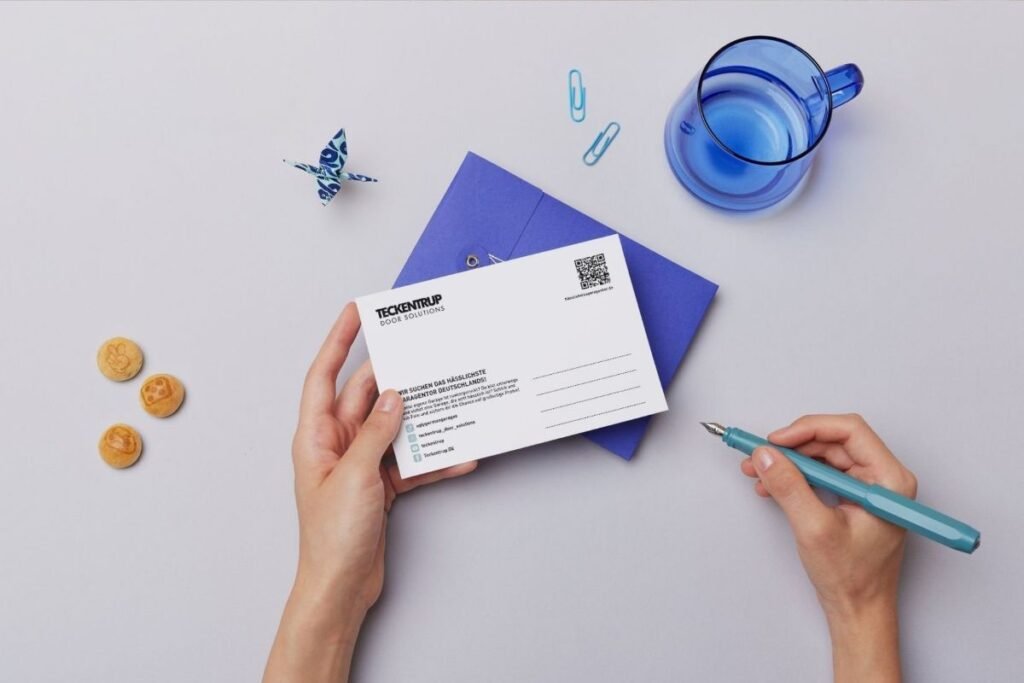 Postkarten Gewinsspiel Teckentrup