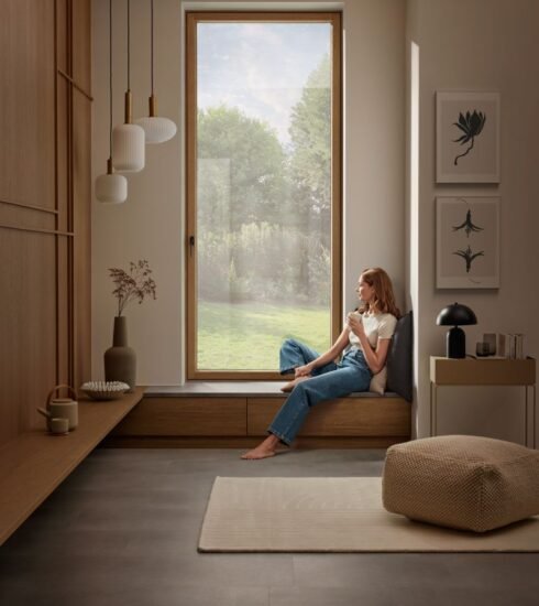 Josko Fenster Platin Eiche