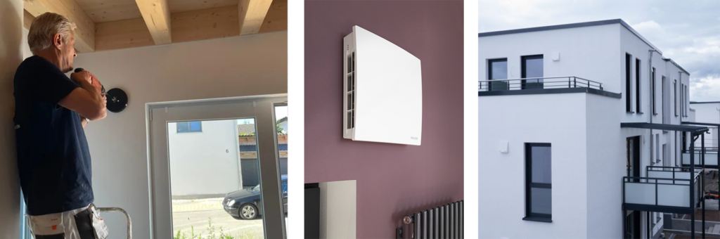 Lüftung im Wohnhaus