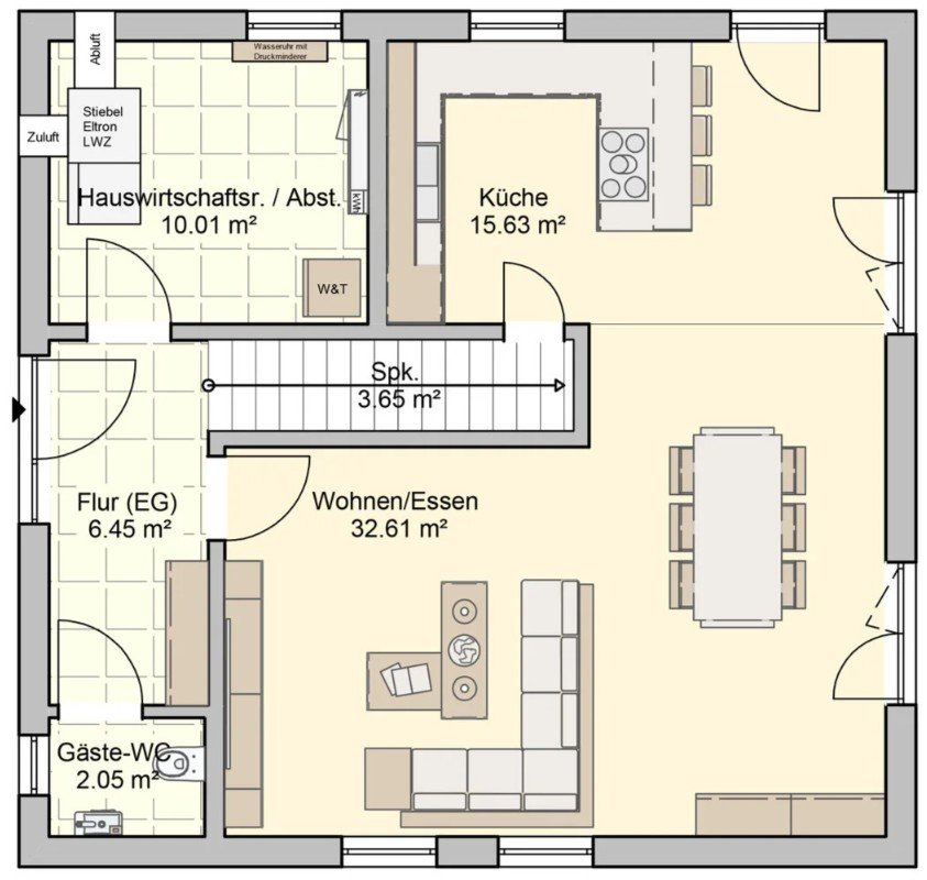 Fingerhut Haus Filino Grundriss Erdgeschoss