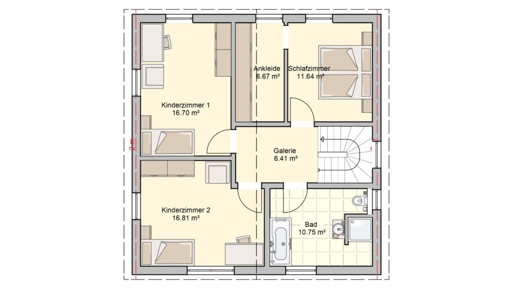 Fingerhut Haus Juna Grundriss Dachgeschoss