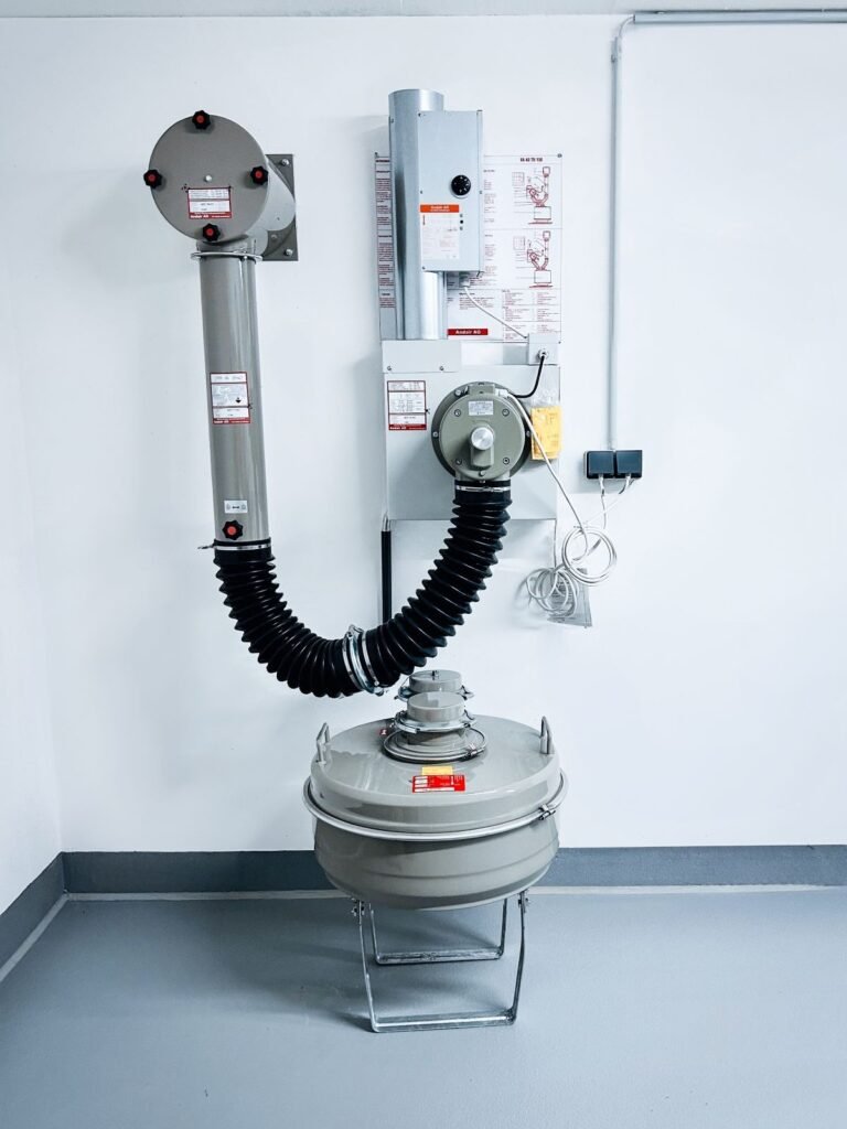 Gasfilteranlage im Keller Glatthaar